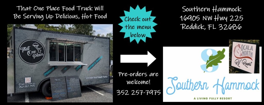 That One Place, LLC | Truck Location/Menu