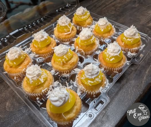 That One Place, LLC | Lemon Coconut Cupcakes